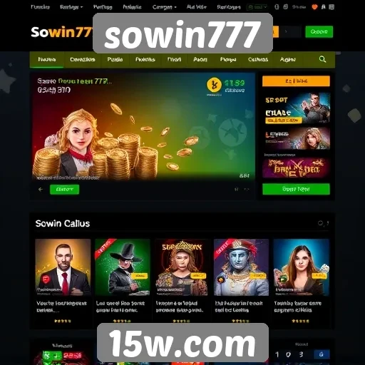 navegação e usabilidade do site sowin777 avaliadas